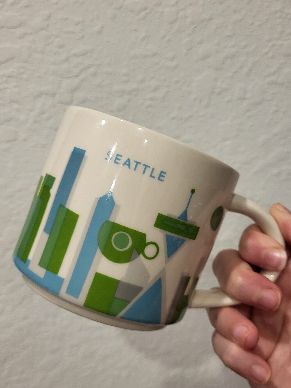 Starbucks "You Are Here" Collectible Seattle 14oz Mug